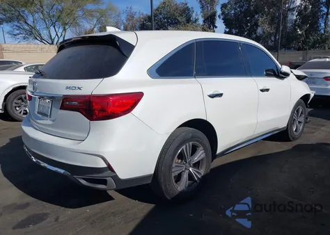 2017 Acura Mdx from USA, damaged, VIN 5J8YD3H33HL001050